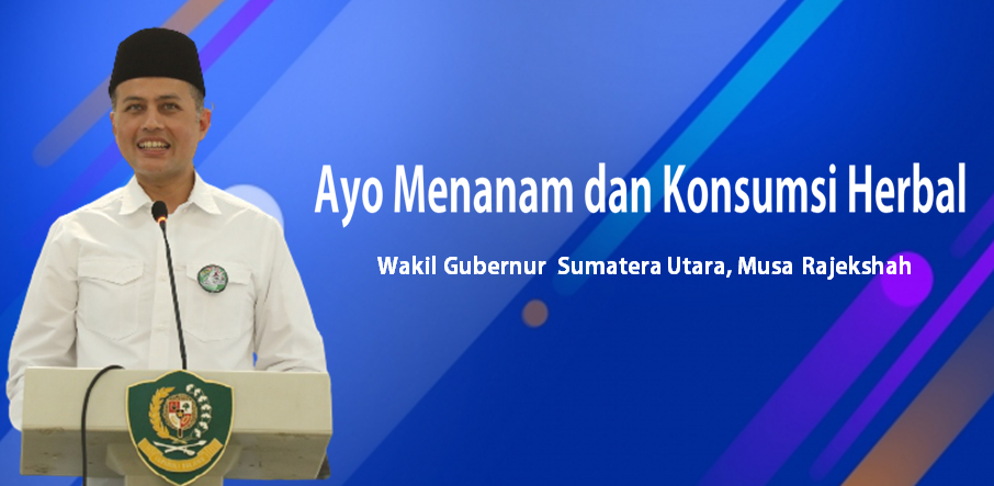 Wagub Sumut Ajak Masyarakat Menanam dan Konsumsi Herbal Wagub Sumut Ajak Masyarakat Menanam dan Konsumsi Herbal